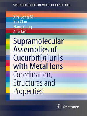 cover image of Supramolecular Assemblies of Cucurbit[n]urils with Metal Ions